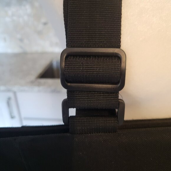 Tote Bag, Black, Size 14x17 (Barely Visible Century 21 Logo) - Picture 8 of 9